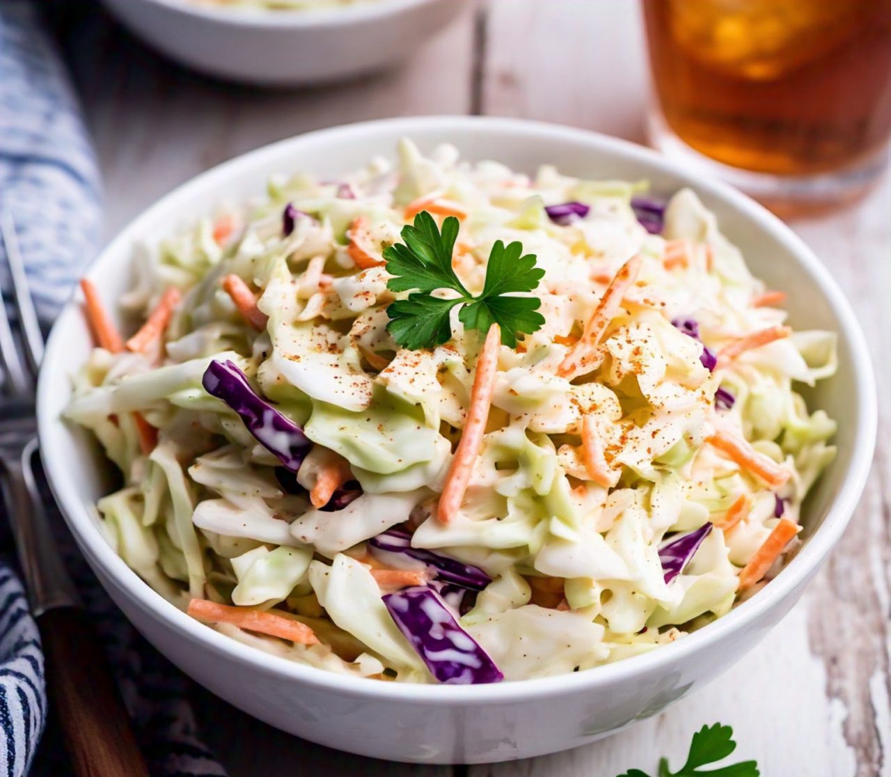 طريقة عمل سلطة الكرنب coleslaw