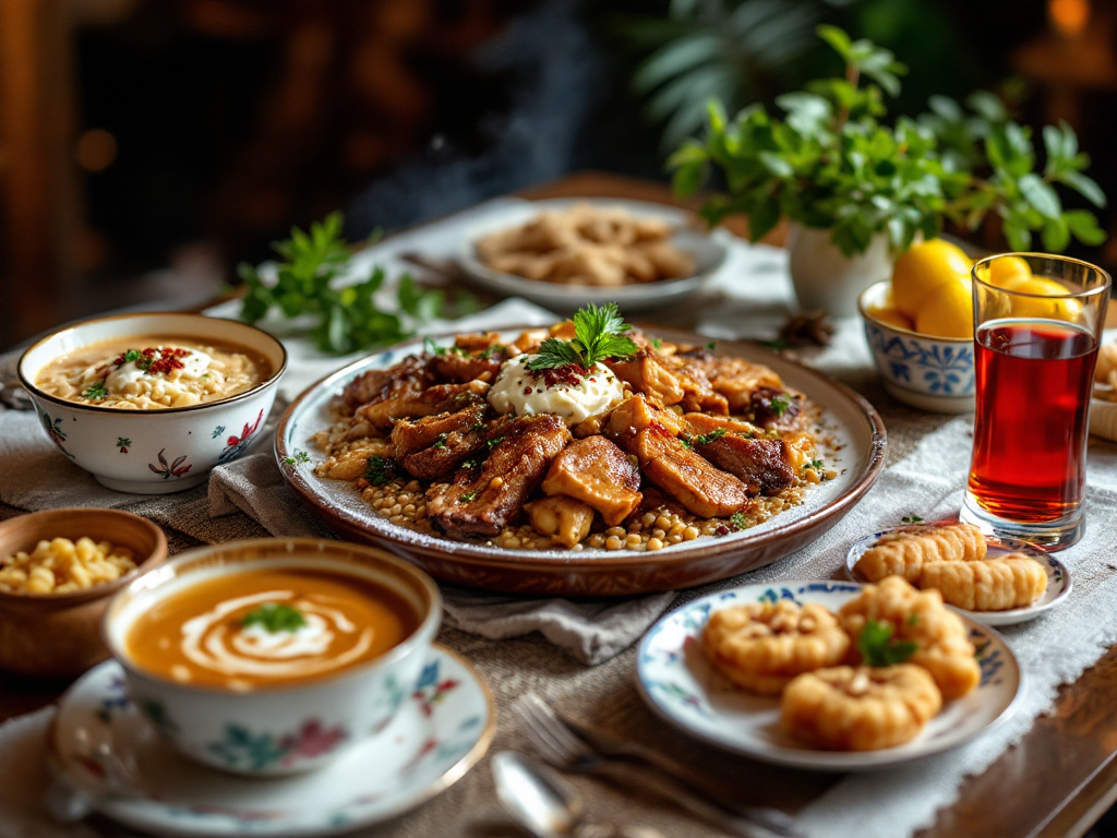 مائدة رمضان 2025 اليوم الرابع عشر