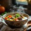 طريقة عمل شوربة الخضار باللحم