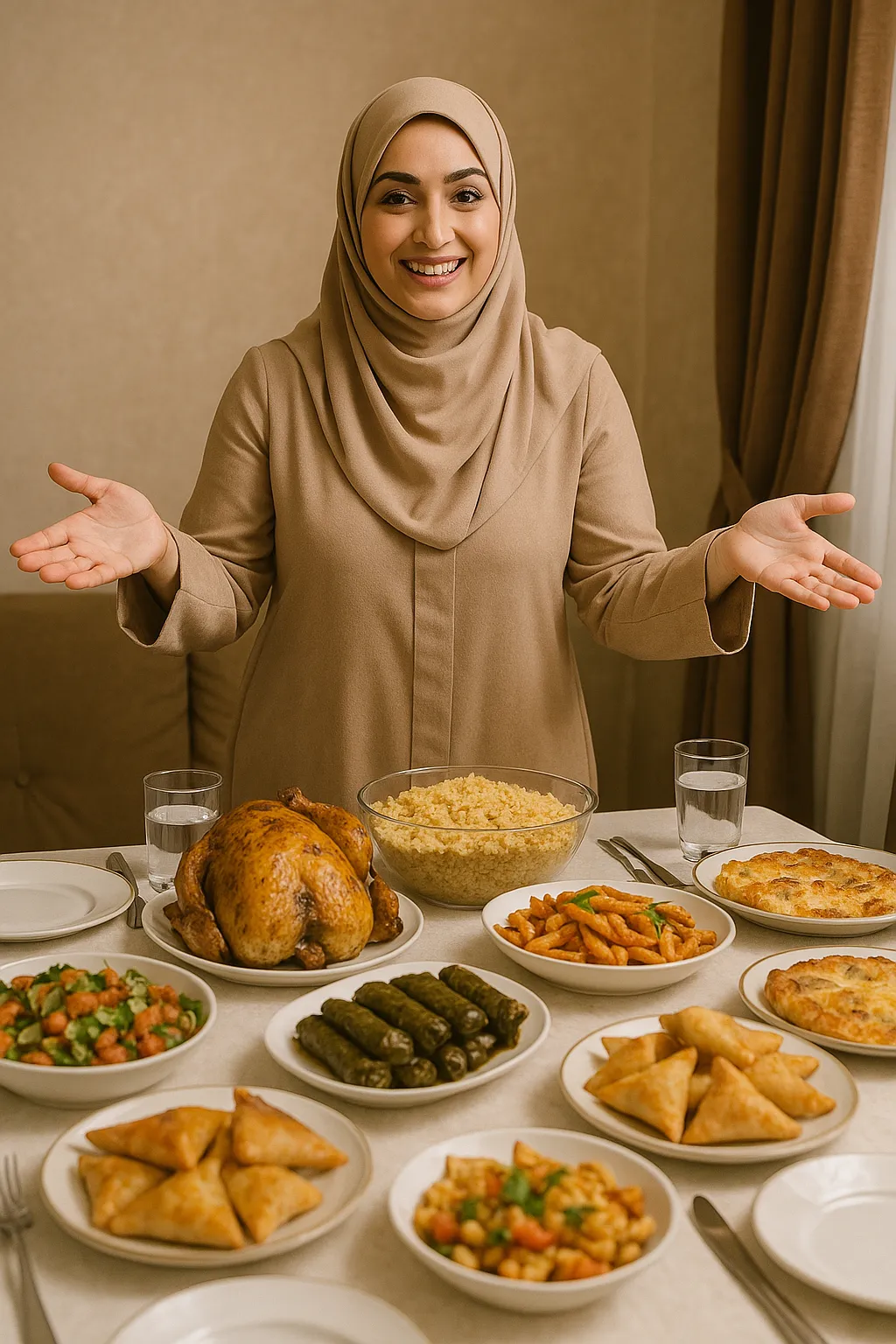 إزاي تعملي سفرة عزومة شكلها حلو وتكون اقتصادية؟