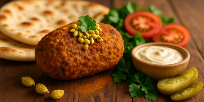 الطعمية المصرية بالفول