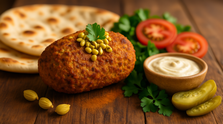 الطعمية المصرية بالفول