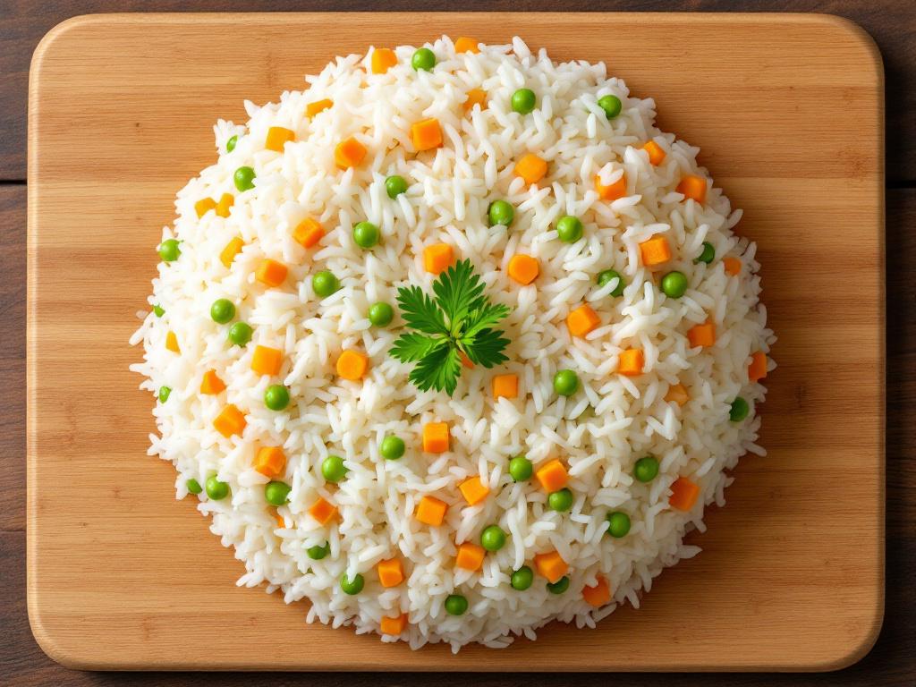 أرز بالبسلة والجزر بطريقة المطاعم