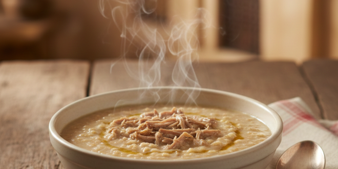 شوربة الهريس باللحم بأسلوب مطاعم رمضان