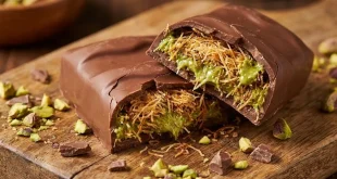 شوكولاتة دبي المقرمشة