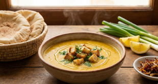 طريقة عمل شوربة العدس المصرية