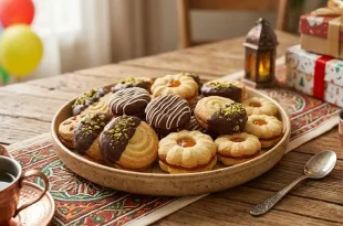 طريقة عمل البيتي فور الناعم والدايب