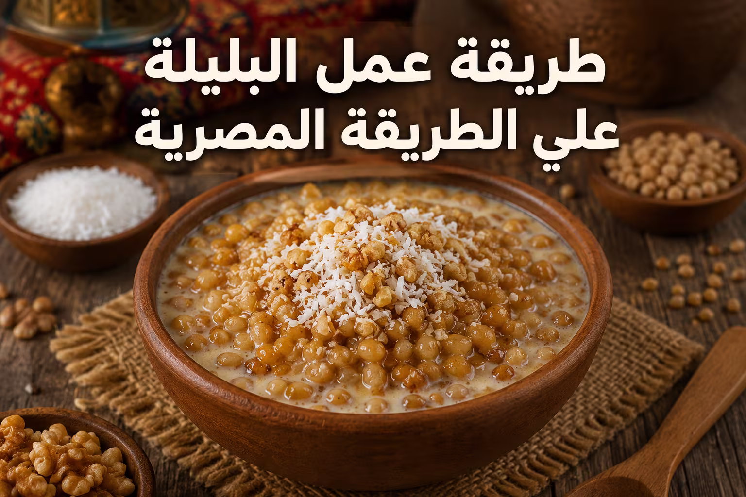 طريقة عمل البليلة على الطريقة المصرية