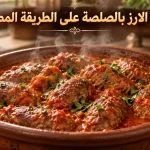 كفتة الأرز بالصلصة على الطريقة المصرية الأصلية