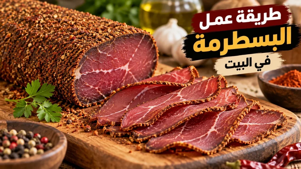 طريقة عمل البسطرمة في البيت
