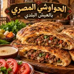 طريقة عمل الحواوشي المصري: 7 أسرار لعيش بلدي مقرمش مثل المحلات