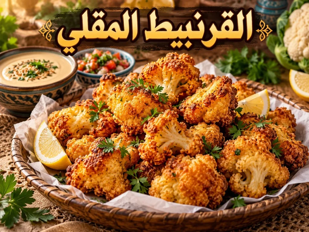 طريقة عمل القرنبيط المقلي المقرمش