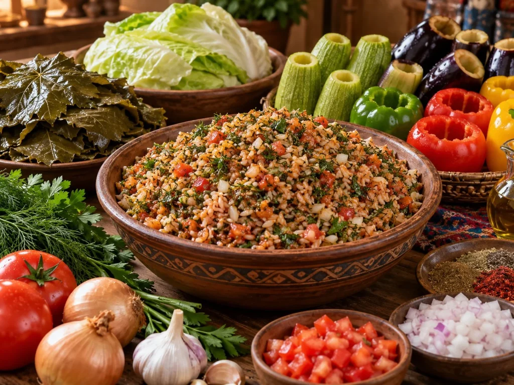 طريقة عمل خلطة المحشي المصري الجبارة بـ7 خطوات وطعم بيتي أصيل